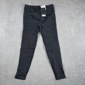 Fabletics Women's X-Large Black Sparkle Seamless High-Waisted Lurex Leggings